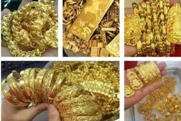 红河州蒙自市回收黄金